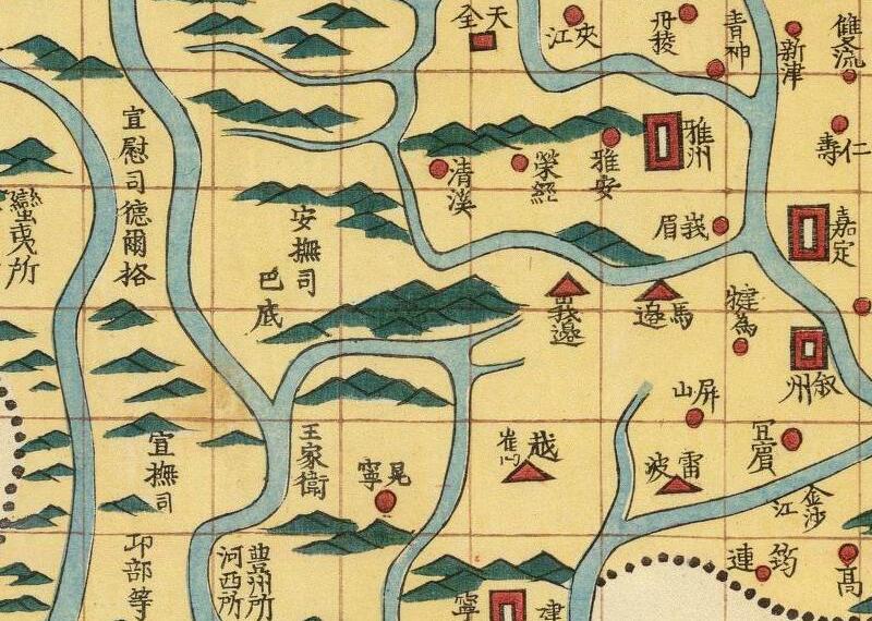 1850年《四川全图》预览图3