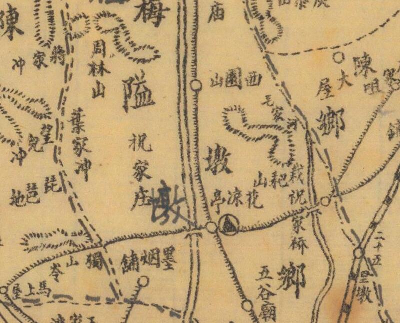 1946年安庆《宿松县全图》预览图3