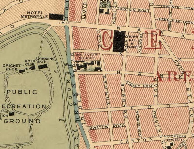 1904年《上海城市规划地图》预览图3