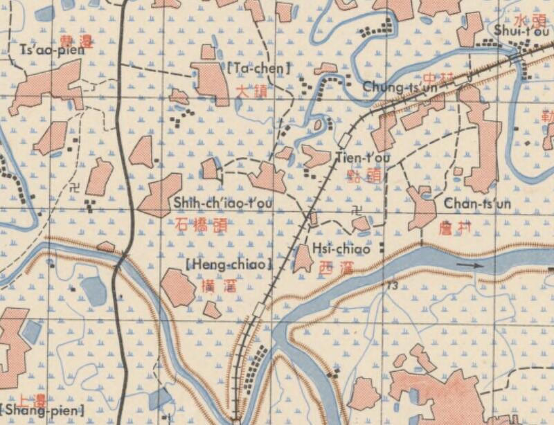 1949年佛山双语地图预览图2