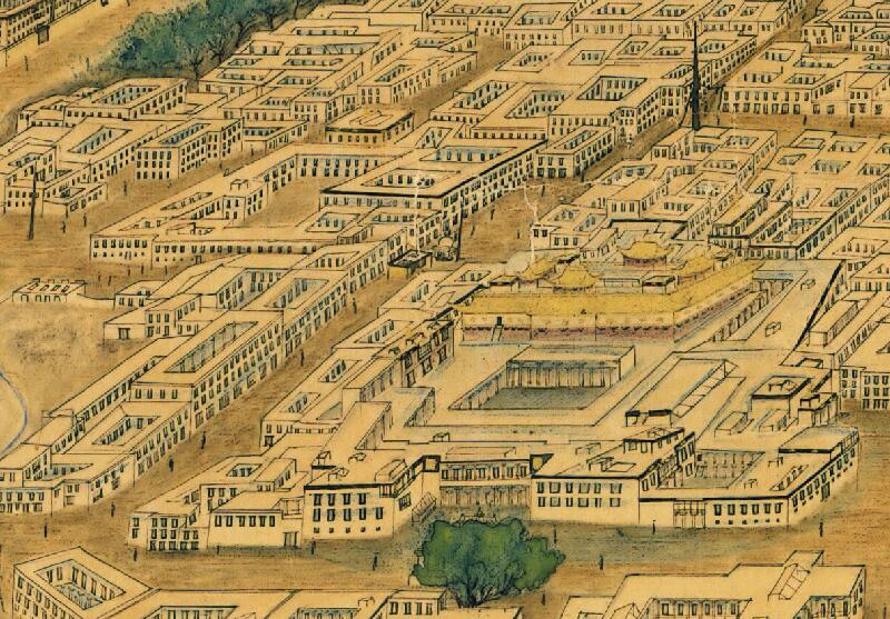 1905-1915年 拉萨鸟瞰图预览图2