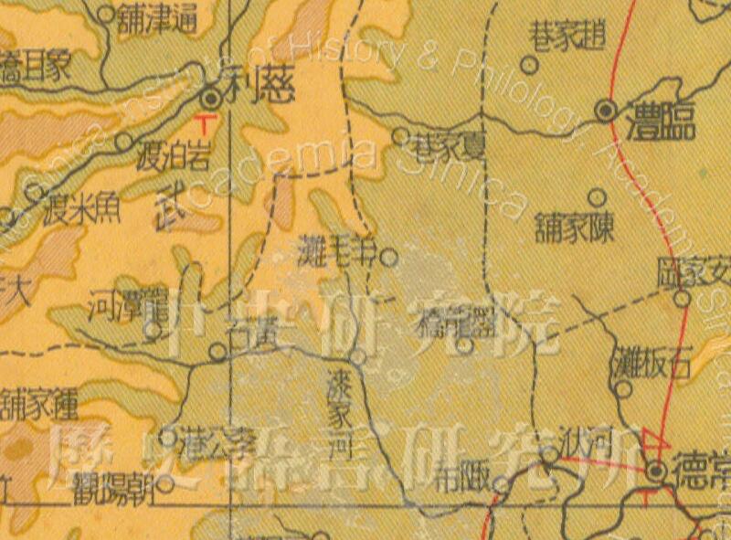 民国时期《湖南省全图》预览图2