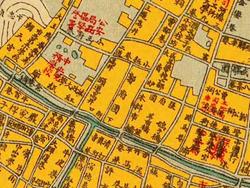 1928年南京《最新首都城市全图》预览图2