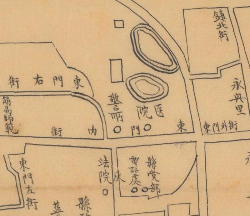 民国时期广西《灵山县图》预览图2