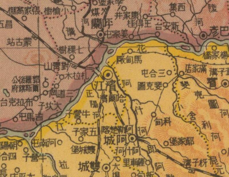 1930年《东三省明细全图》预览图3