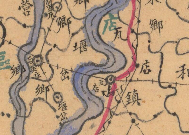 1941年《河南省南阳县图》预览图3