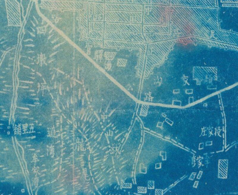 1943年《甘肃省兰州市图》预览图2