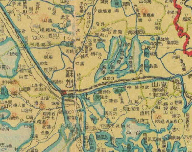 1926年《江苏省明细全图》预览图3