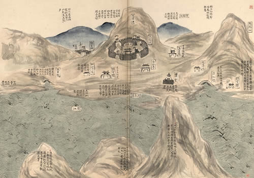 1735年《成都府》地图缩略图