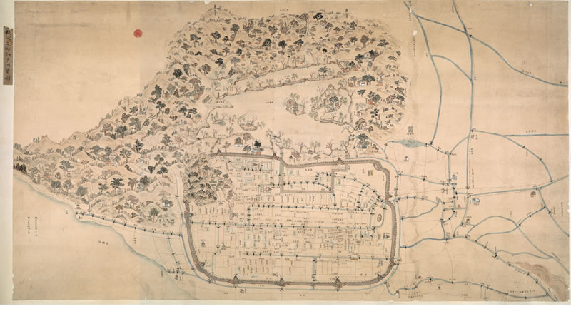 1716年《杭城西湖江干湖墅图》预览图