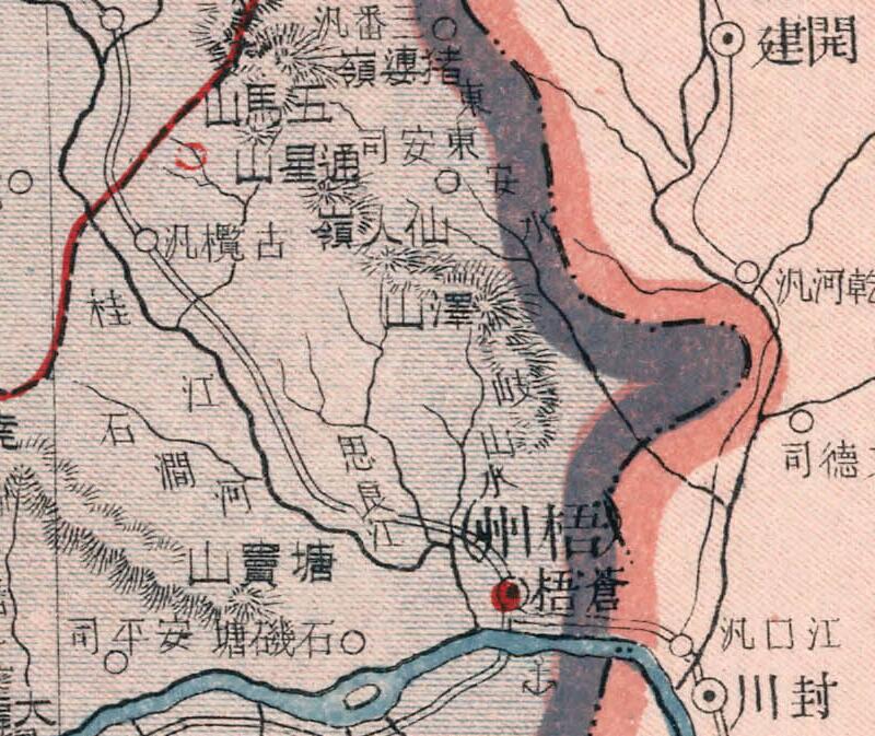 1917年《广西省》地图预览图1