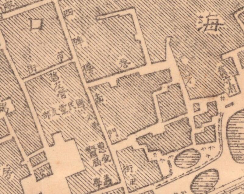 1920年《海口所城》地图