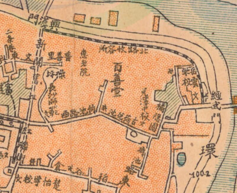 1929年《长沙市》地图预览图2