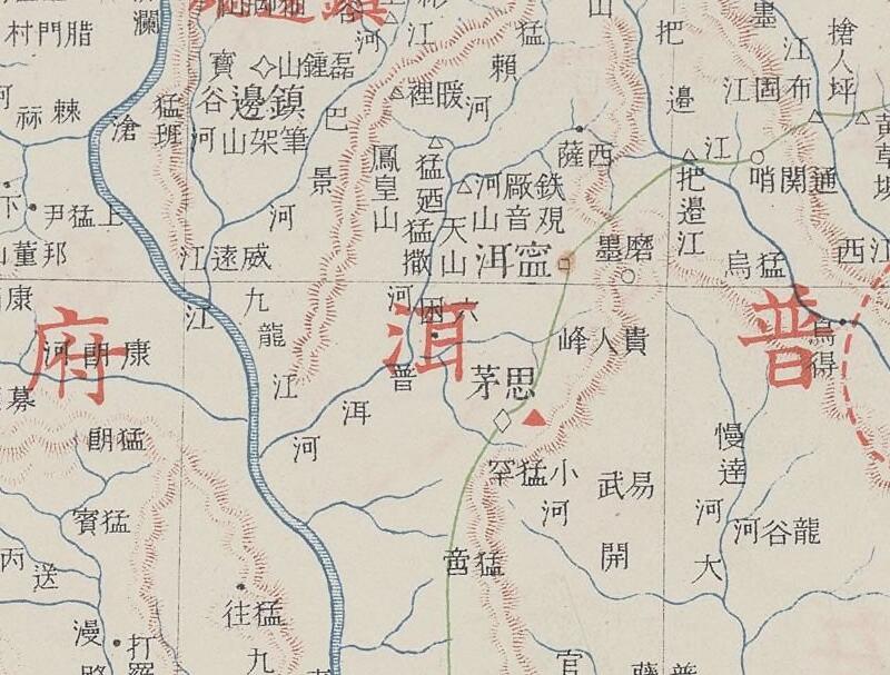 1905年《云南省》地图预览图3