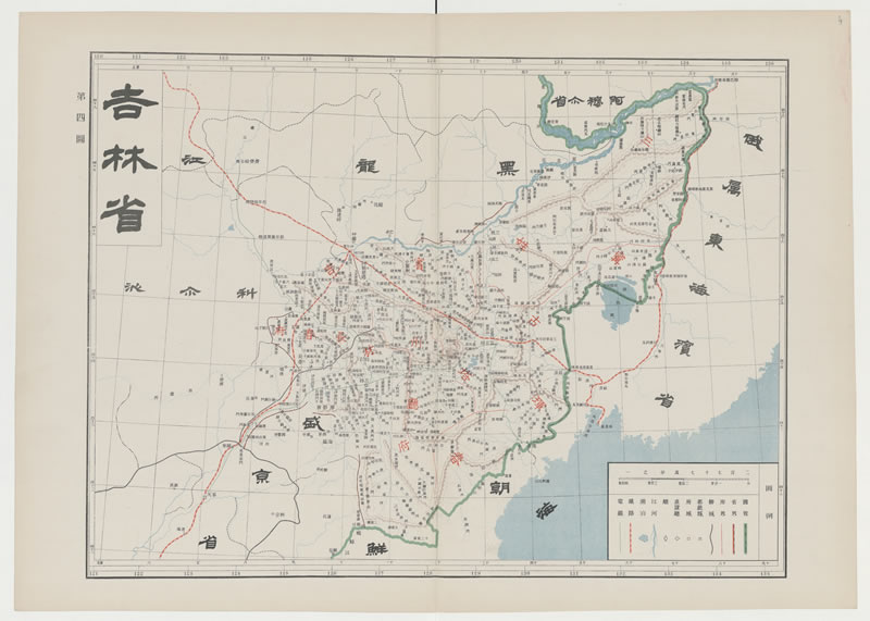1905年《吉林省》地图预览图