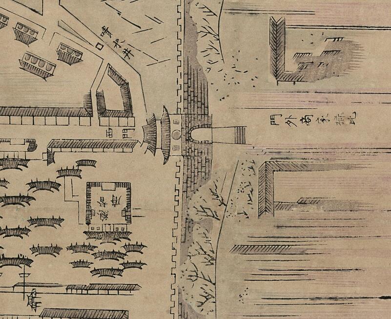 1895年《台湾台北城之图》预览图1