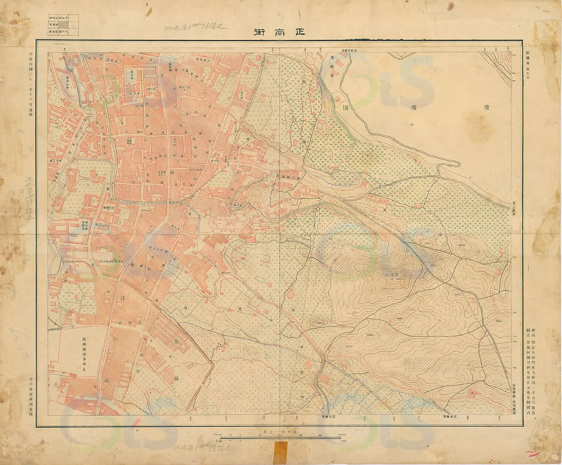 1943年迪化（乌鲁木齐）地图预览图1