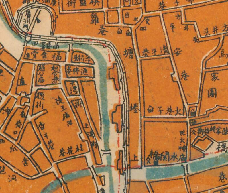 1922年南昌《江西省城内外全图》预览图2