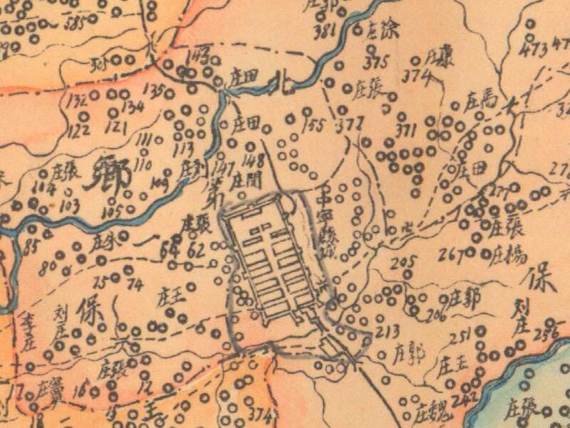 1941年《宁夏省中宁县图》预览图2