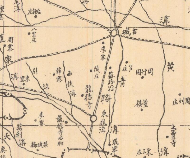 1943年《亳县全图》预览图3