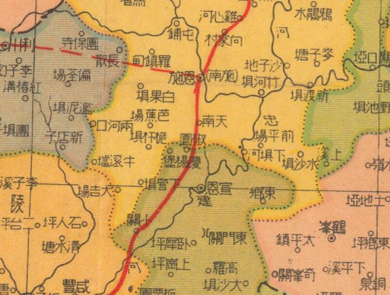 1946年《湖北分县详图》预览图3