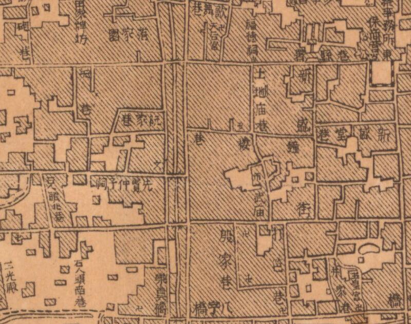 1914年《泰县城厢图》预览图3