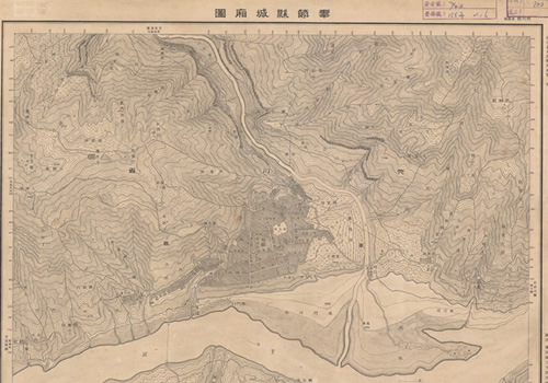 1948年《奉节县城厢图》