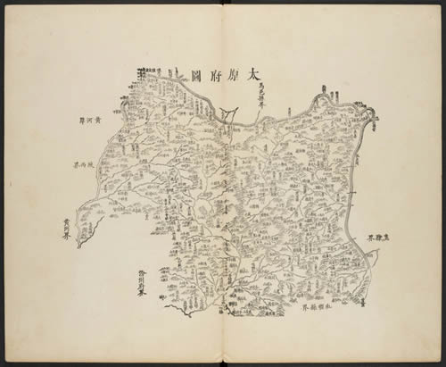 10余幅高清太原老地图大集合预览图