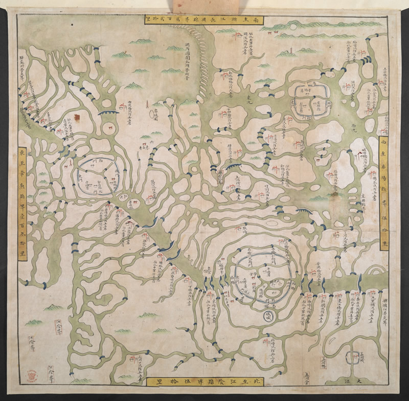 1820年《常州营汛境地界驻兵全图》预览图