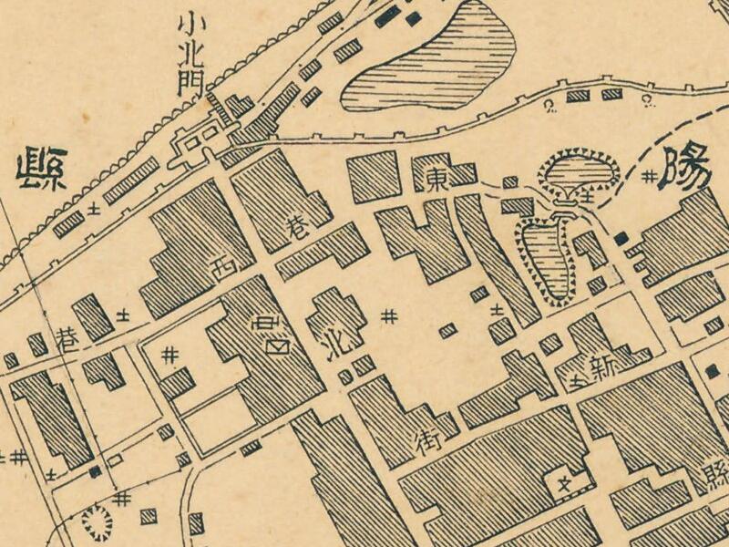 1947年《襄阳樊城城市图》预览图2