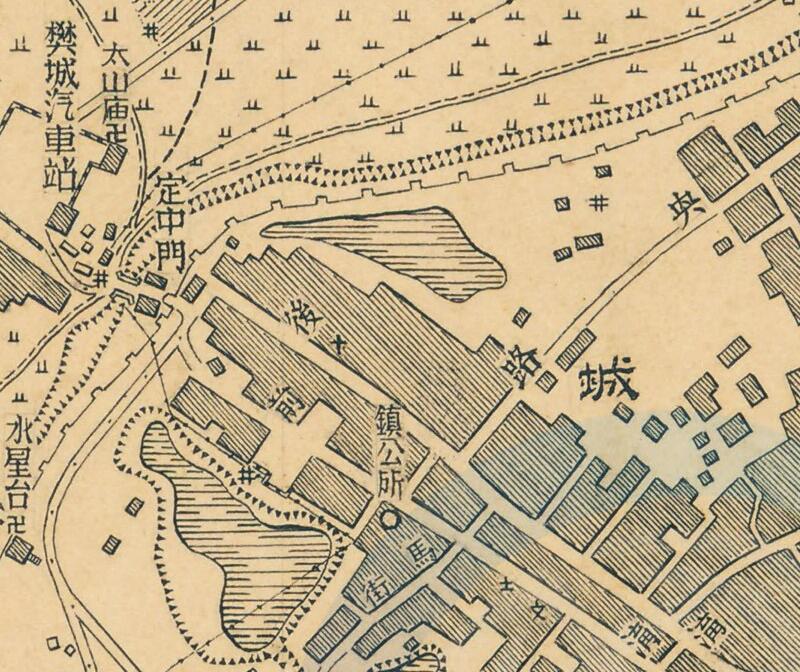1947年《襄阳樊城城市图》预览图3