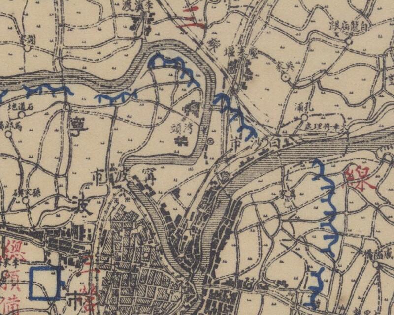 1932年《浙江省地形图》十万分一预览图4