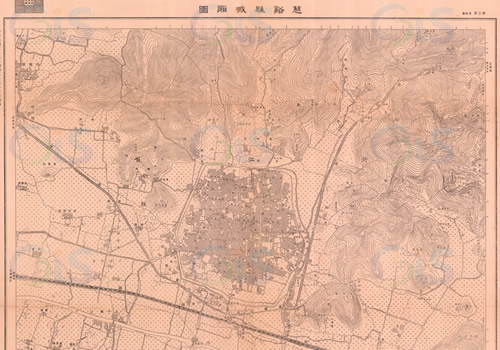 1946年《慈溪县城厢图》缩略图