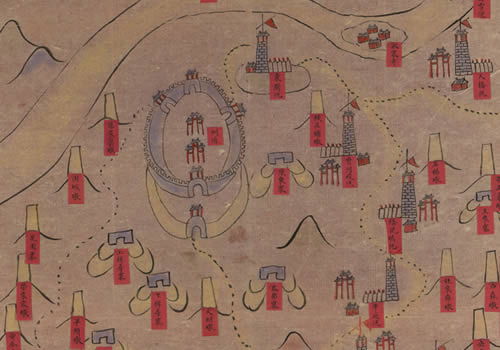 1724-1764年山西《保德州城图》缩略图