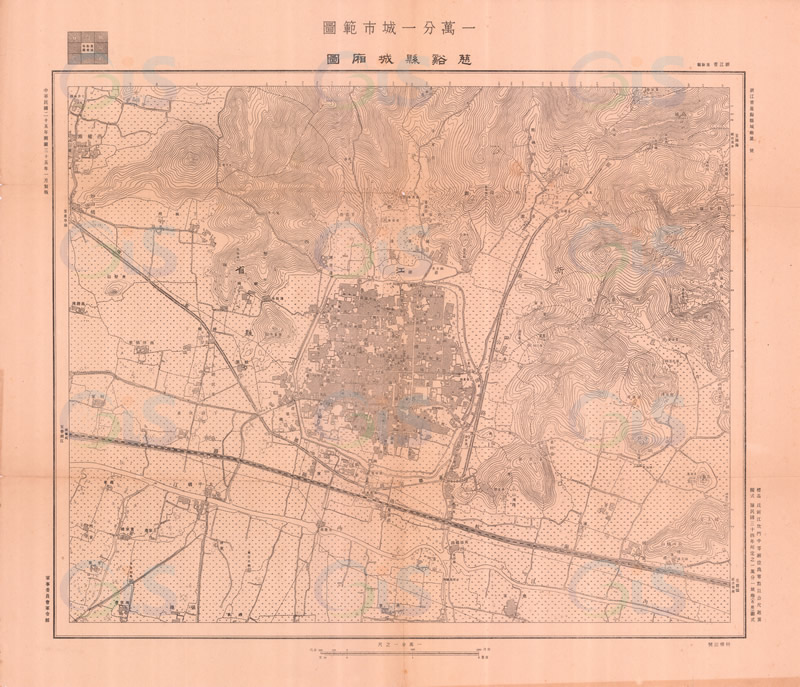 1946年《慈溪县城厢图》预览图