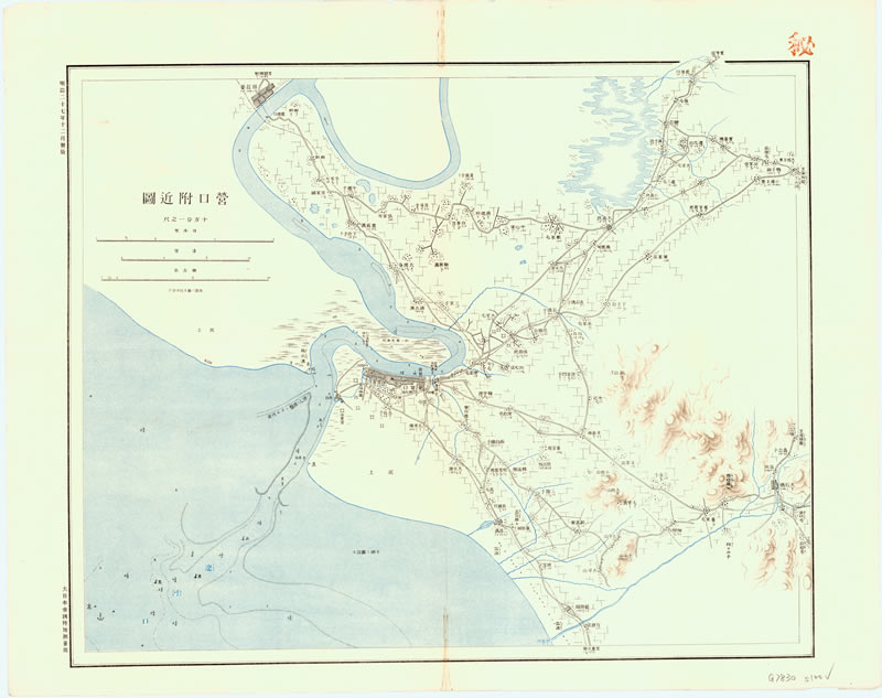 1894年《营口附近图》预览图