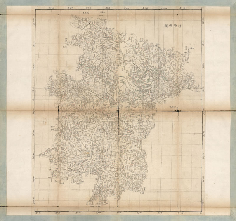 1693–1722年《皇舆全览分省图》预览图1