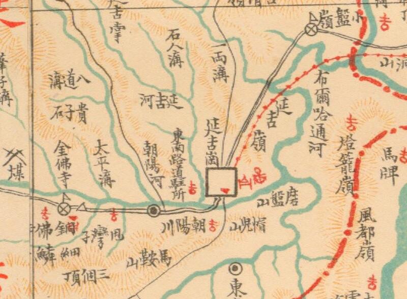 1912年《吉林省全图》预览图1