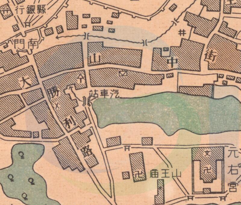 1948年《钟祥县城市图》预览图2