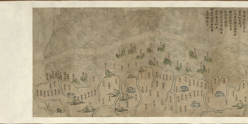 1634–1652年《山东直隶盛京海疆图》预览图2