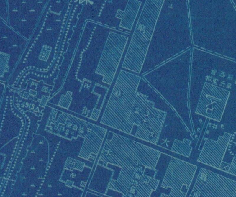 1948年陕西《凤翔县城厢图》预览图2