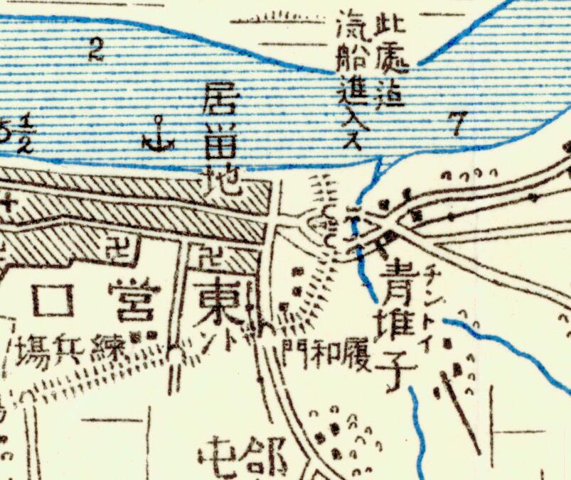 1894年《营口附近图》预览图2