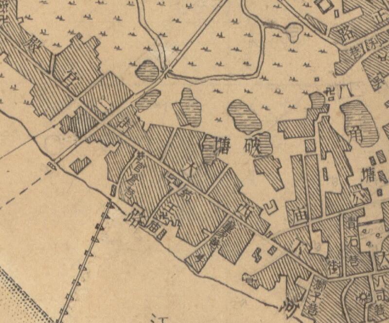 1947年《上饶县城厢图》预览图3