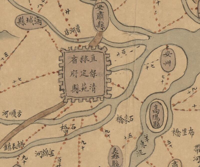 1855–1870年《直隶山东两省地舆全图》预览图3