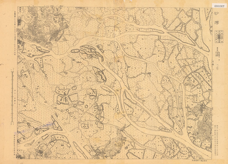 1947年《广东省地形图》五万分一预览图3