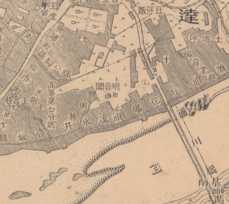 1947年四川《达县城厢图》预览图3