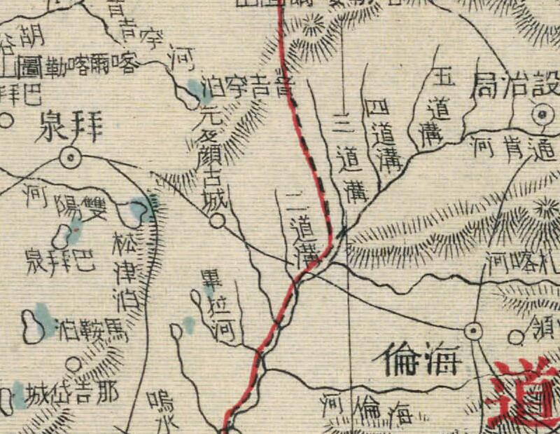 1917年《黑龙江省》地图预览图3