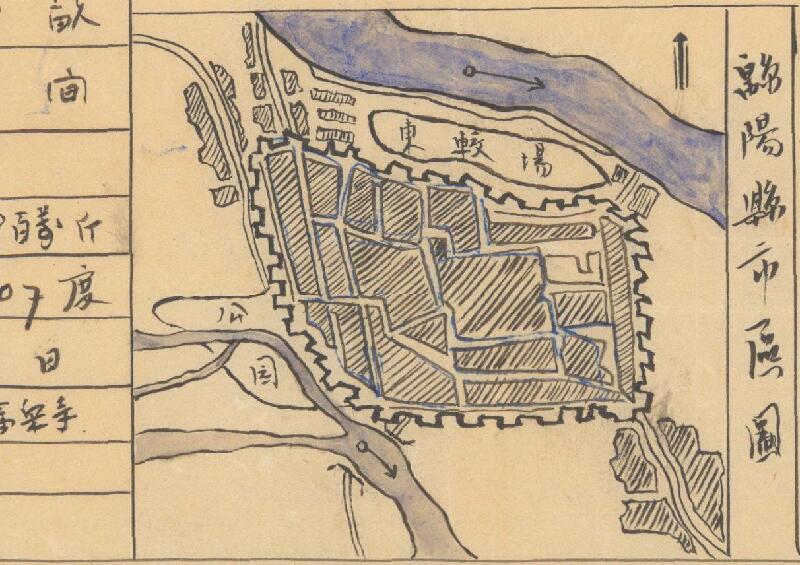 1941年《四川省绵阳县图》预览图3