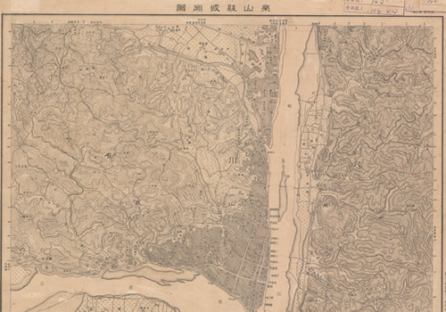 1948年《乐山县城厢图》缩略图