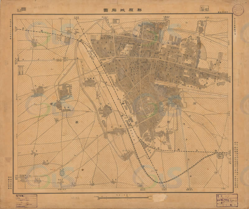 1947年《郑县城厢图》预览图